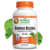 Botanic Choice Ginkgo Biloba Extract, 60 mg, 60 capsules
