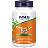 NOW Foods Cinnamon Bark, 600 mg, 120 Veg Caps