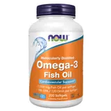 NOW Foods Omega-3, 200 Softgels