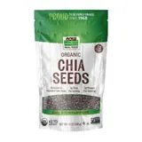 NOW Foods Organic Chia Seed Black, 12 oz