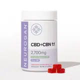 Neurogan CBD + CBN Gummies (2,700 mg, 30 gummies)