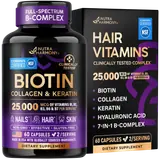 NutraHarmony Biotin, Collagen & Keratin + B-Complex (60 capsules)